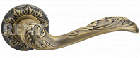 Дверная ручка RENZ мод. Орнелла (бронза матовая античная) DH 601-10 MAB