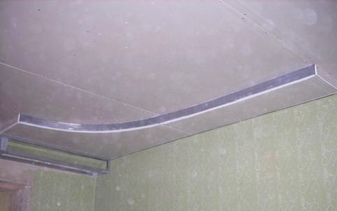 Полукруглые формы из гипсокартона