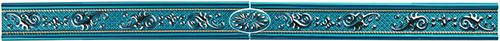 Плитка Colorker Vivenza Listelo Splendore Sapphire (из 3-х частей) 2110102-552-198552