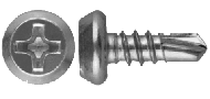 Саморез для металлического профиля со сверлом CMК-SD-W (Клоп) (белый) 3.5x11 (1 упак.)