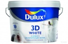 Краска Дулюкс | DULUX ослепительно белая 3D White, 10л