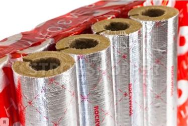 Труба Rockwool 100 ФА 76/40мм 1 м