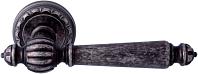 Дверная ручка Melodia мод. Mirella 235D на розетке 50D (античное серебро)