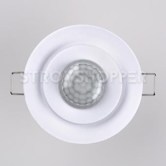 Инфракрасный датчик движения 8m 2,2-4m 800W IP20 360 Белый SNS-M-12