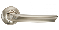 Дверная ручка RENZ мод. Лучиана (матовый никель) DH 85-08 SN