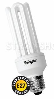 Лампа э/сб Navigator NLС-4U-25-840-E27 холодный (25Вт)
