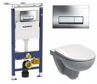 Комплект GEBERIT Delta 51 + IFO Special безободковый Rimfree + Сиденье микролифт, кнопка хром Комплект GEBERIT Delta 51 + IFO Special безободковый Rimfree + Сиденье микролифт, кнопка хром