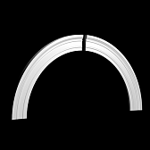 4.87.033 Европласт, арочное обрамление гибкое