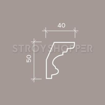 1.50.122 Европласт Потолочный карниз без орнамента