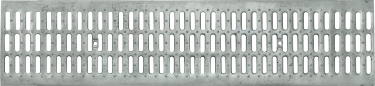 Решетка стальная штампованая DN200, 1м (на лоток водоотводный)
