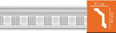 Плинтус с орнаментом Decomaster DT 88151 (размер 68х37х2400)