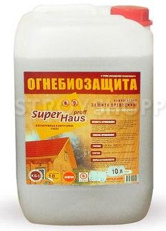 Огнебиозащита "SuperHaus", канистра 10л