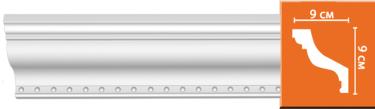 Плинтус с орнаментом Decomaster DT 9812 (размер 90х90х2400)