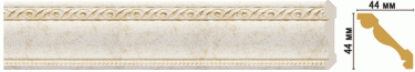 Цветной карниз Decomaster 124-41 (размер 44х44х2400)