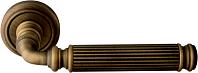Дверная ручка Melodia мод. Rania (Ranga, Ranja) 290V на розетке 50V (матовая бронза)