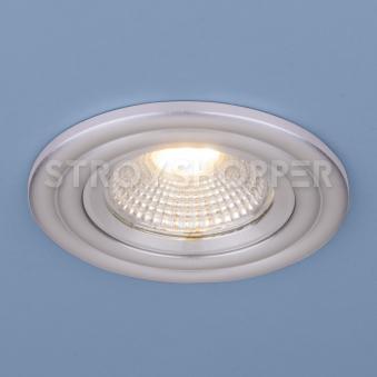 Встраиваемый точечный LED светильник 9902 LED 3W COB SL серебро