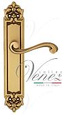Дверная ручка Venezia на планке PL96 мод. Vivaldi (франц. золото) проходная