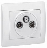 Legrand Galea Life Титан Накладка TV-FM-SAT розетки (мех Hirschman, Wisi) (771489) Legrand Galea Life Титан Накладка TV-FM-SAT розетки (мех Hirschman, Wisi) (771489)