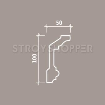 1.50.121 Европласт Потолочный карниз без орнамента