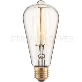 Ретро лампа Эдисона Elektrostandard ST64 60W