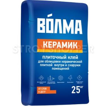 Клей для плитки Волма Керамик 25 кг