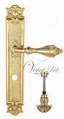 Дверная ручка Venezia на планке PL97 мод. Anafesto (полир. латунь) сантехническая, пов