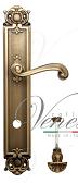 Дверная ручка Venezia на планке PL97 мод. Carnevale (мат. бронза) сантехническая, пово