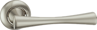 Дверная ручка RENZ мод. Роденго (матовый никель) DH 13-08 SN