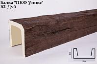 Декоративная балка Уникс (Дуб) 120х120х3000