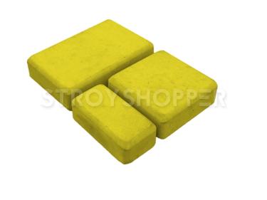 Тротуарная плитка Римский брук желтый