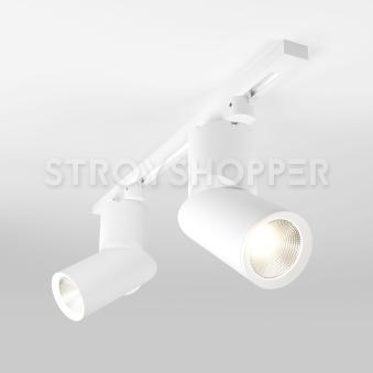 Трековый светодиодный светильник для однофазного шинопровода Corner Белый 15W 4200K LTB33