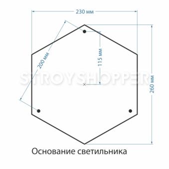 Уличный трехрожковый светильник на столбе IP33 NLG99HL005 черное золото