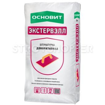 Штукатурка декоративная Основит Экстервэлл OS-1.5 GS Шуба, 25 кг