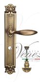 Дверная ручка Venezia на планке PL97 мод. Maggiore (мат. бронза) сантехническая, повор