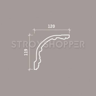 1.50.252 Европласт Потолочный карниз с орнаментом