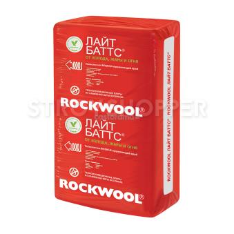 Утеплитель Роквул (Rockwool) Лайт Баттс 2.4м2 (0.24м3) толщ. 100мм