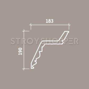 1.50.137 Европласт Потолочный карниз с орнаментом