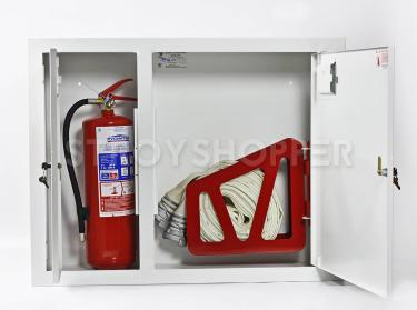 Шкаф пожарный ШПК-315ВЗБ встраиваемый закрытый белый