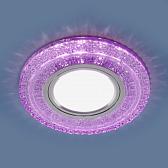 Встраиваемый точечный светильник с LED подсветкой 2225 MR16 PU фиолетовый