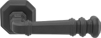 Дверная ручка Forme мод. Atlas 159RAT (графит) на розетке 50RAT