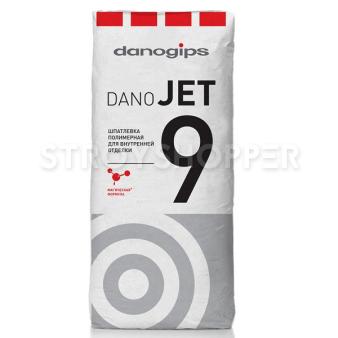 Шпатлевка финишная полимерная Danogips Dano Jet 9 20 кг