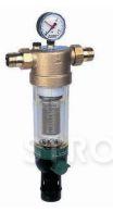 Фильтр промывной с манометром для холодной воды Honeywell 11/2  (Германия) F76S-11/2АА